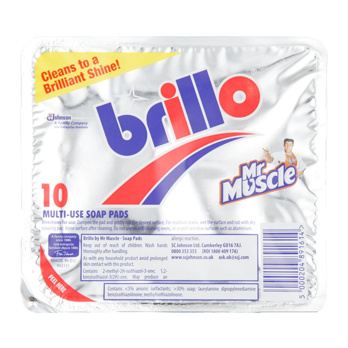Brillo Pads 10pk 3 Brillo Pads 10pk