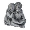 Boy And Girl Reading Artform Ornament -Tirlan Farm Life Sales Shop 9042858 frontface 1200Wx1200H