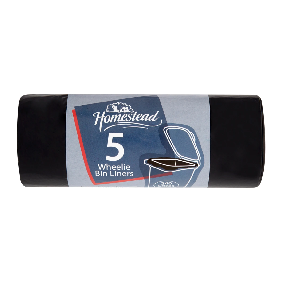 Homestead Wheelie Bin Liners 240L 3 Homestead Wheelie Bin Liners 240L