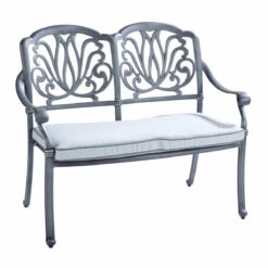 Amalfi Antique Grey Bench
