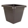 Venezia Anthracite Square Pot 45cm -Tirlan Farm Life Sales Shop 9091458 frontface 1200Wx1200H