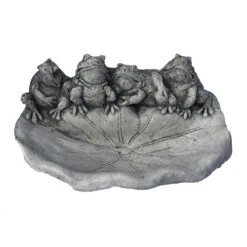 Small Frogs Birdbath