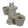 Gorse Lodge Alsatian With Basket Ornament