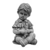 Boy Sitting Small Artform Ornament -Tirlan Farm Life Sales Shop 9102519 frontface 1200Wx1200H