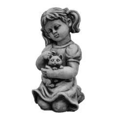 Girl Sitting Small Artform Ornament