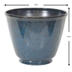 Blue Empress Planter 45cm
