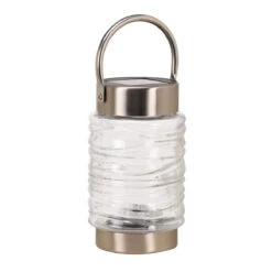 Wave Stainless Steel Lantern