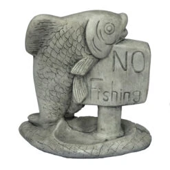 No Fishing Artform Ornament
