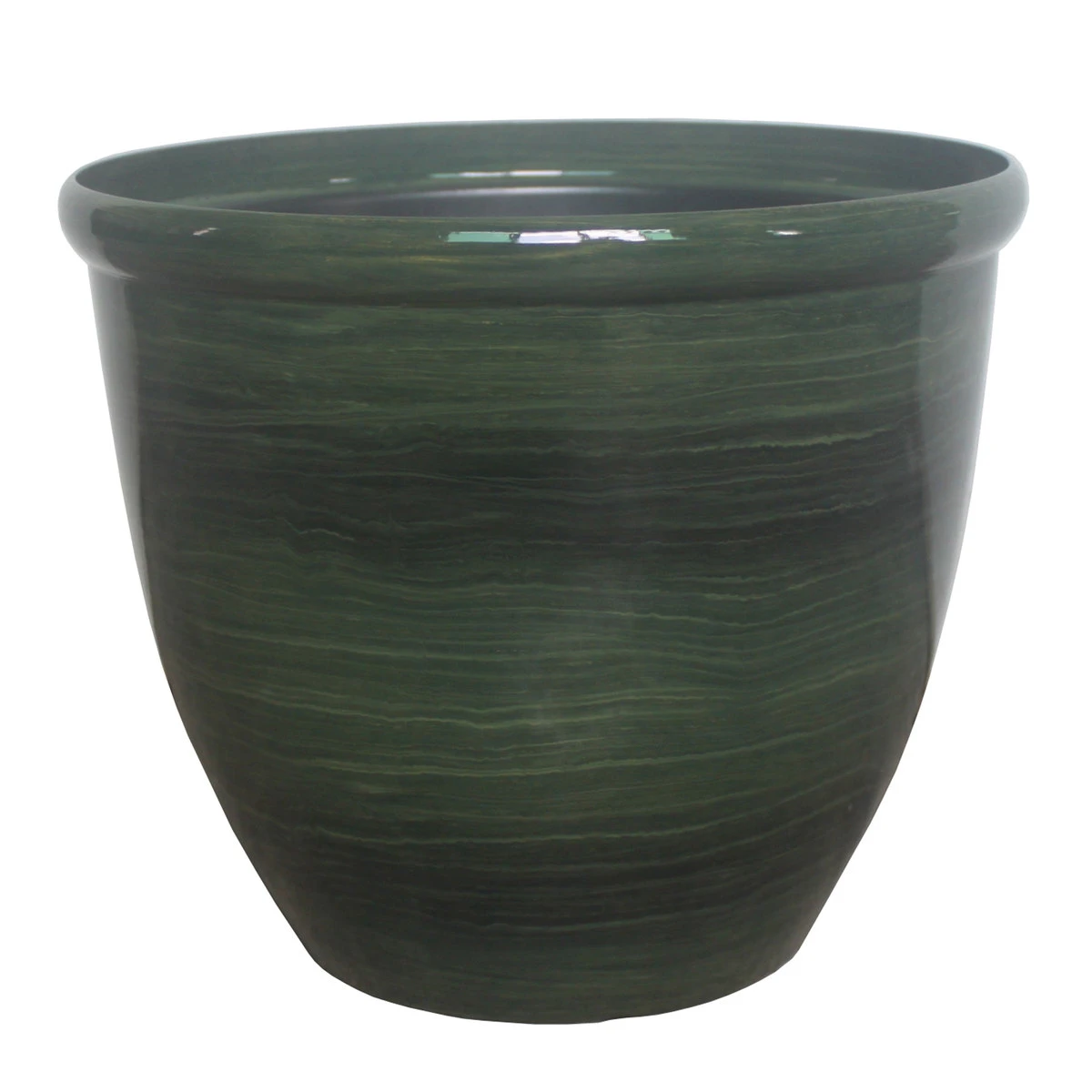 Green Oriental Planter 28cm 4 Green Oriental Planter 28cm - Image 2