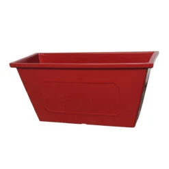 Red Window Trough Planter 20x23x48cm -Tirlan Farm Life Sales Shop 9110306 frontface 1200Wx1200H