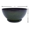 Green Bowl Planter 25cm -Tirlan Farm Life Sales Shop 9110308 leftoffront 1200Wx1200H
