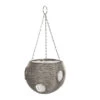 Gardman 9" Faux Rattan Round Ball Grey -Tirlan Farm Life Sales Shop 9112735 frontface 1200Wx1200H