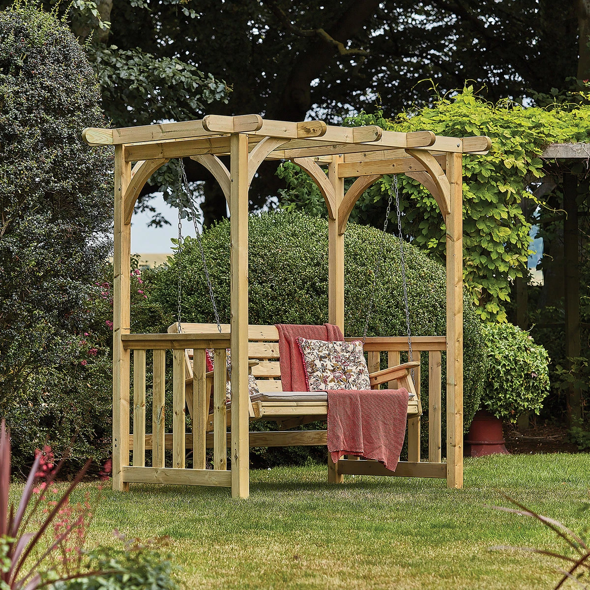 Woodshaw Appleton Swing Arbour 3 Woodshaw Appleton Swing Arbour