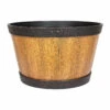 Plant Avenue Oban Light Oak Whisky Barrel 45cm -Tirlan Farm Life Sales Shop 9123647 frontface 1200Wx1200H