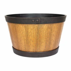 Plant Avenue Oban Light Oak Whisky Barrel 45cm
