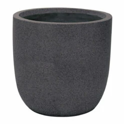 APTA Granito Egg Pot 32cm (Black, Grey, Beige) -Tirlan Farm Life Sales Shop 9123658 back 1200Wx1200H