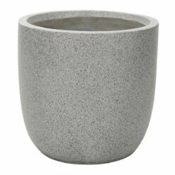 APTA Granito Egg Pot 46cm (Black, Grey, Beige) 7 APTA Granito Egg Pot 46cm (Black, Grey, Beige) -Tirlan Farm Life Sales Shop 9123660 leftoffront 1200Wx1200H