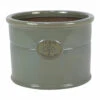 Planter JC & Co Cylinder Antique Grey 29cm -Tirlan Farm Life Sales Shop 9123673 frontface 1200Wx1200H