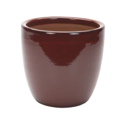 APTA Cambridge Glazed Egg Pot 26cm (Blue/Black/Green/Red) -Tirlan Farm Life Sales Shop 9123695 leftoffront 1200Wx1200H