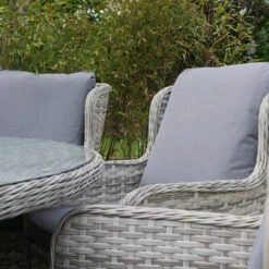 Wroxham 6-Seater Dining Furniture Set With Lazy Susan