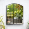Industrial Arch Mirror Black -Tirlan Farm Life Sales Shop 9130430 frontface 1200Wx1200H