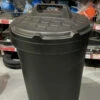 PVC Black Clipper Bin & Lid -Tirlan Farm Life Sales Shop b9037833 frontface 1200Wx1200H