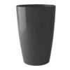 Black Santorini Pot -Tirlan Farm Life Sales Shop b9091469 frontface 1200Wx1200H