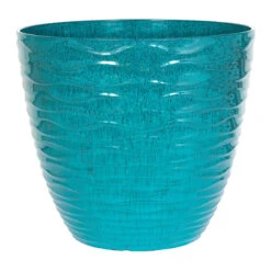 Windermere Glazed Planter Teal