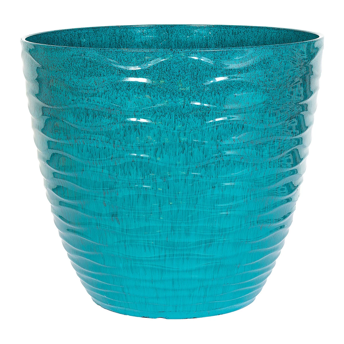 Windermere Glazed Planter Teal 3 Windermere Glazed Planter Teal