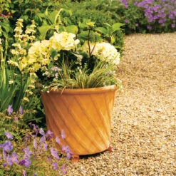 Apta Terracotta Lattice Cone